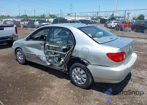 2004 Toyota Corolla Le z USA, uszkodzony, nr VIN JTDBR32E342046344